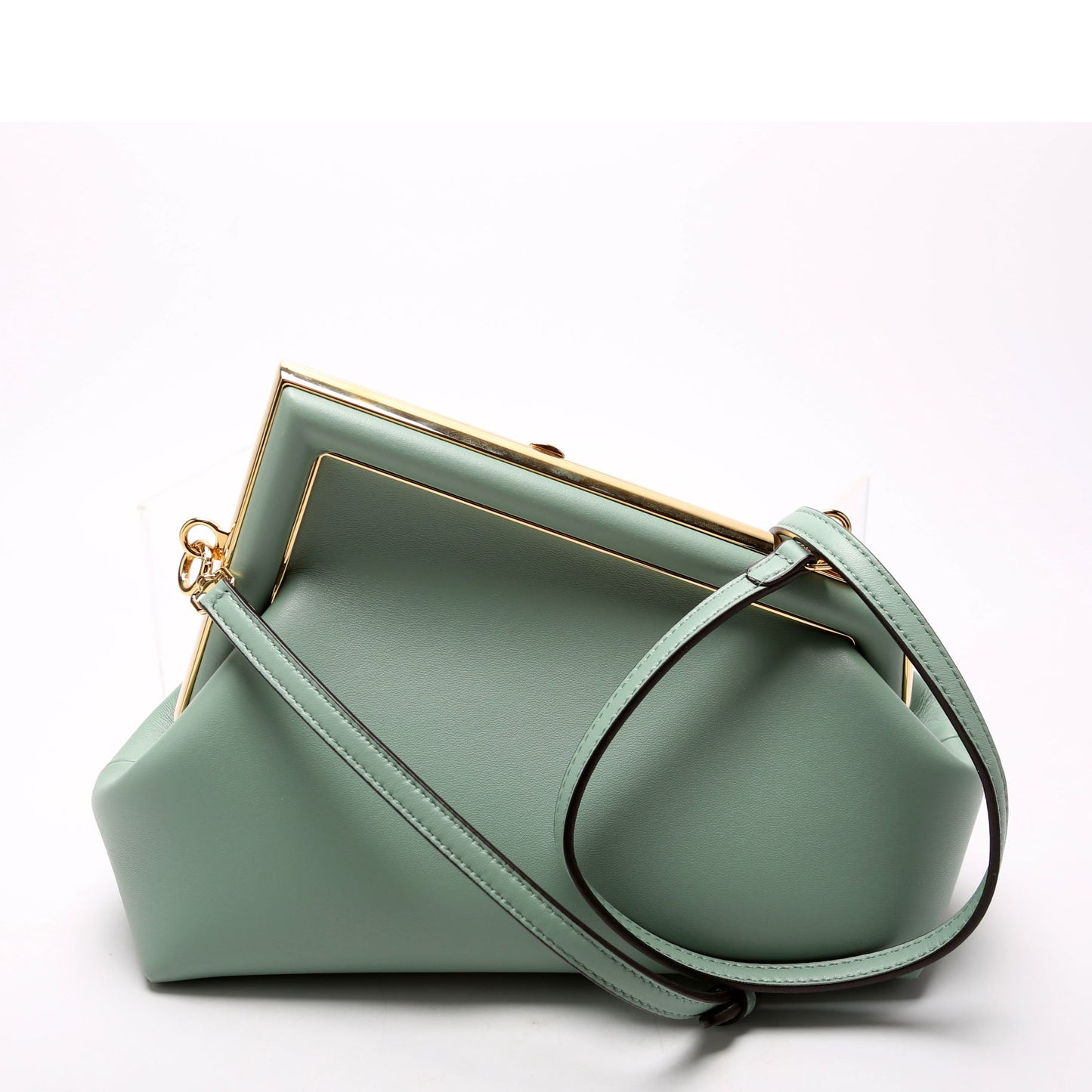 Fendi 8BP129 First Small Mint Green Bag