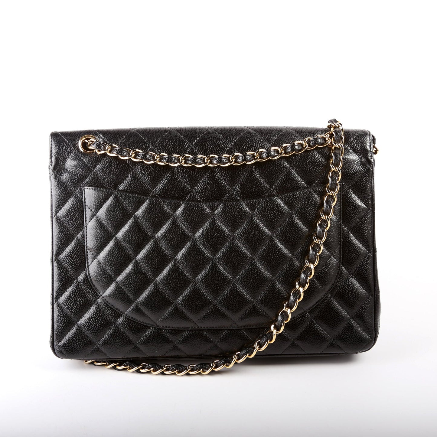 Chanel Classic Flap Maxi Caviar 17-20M Bag