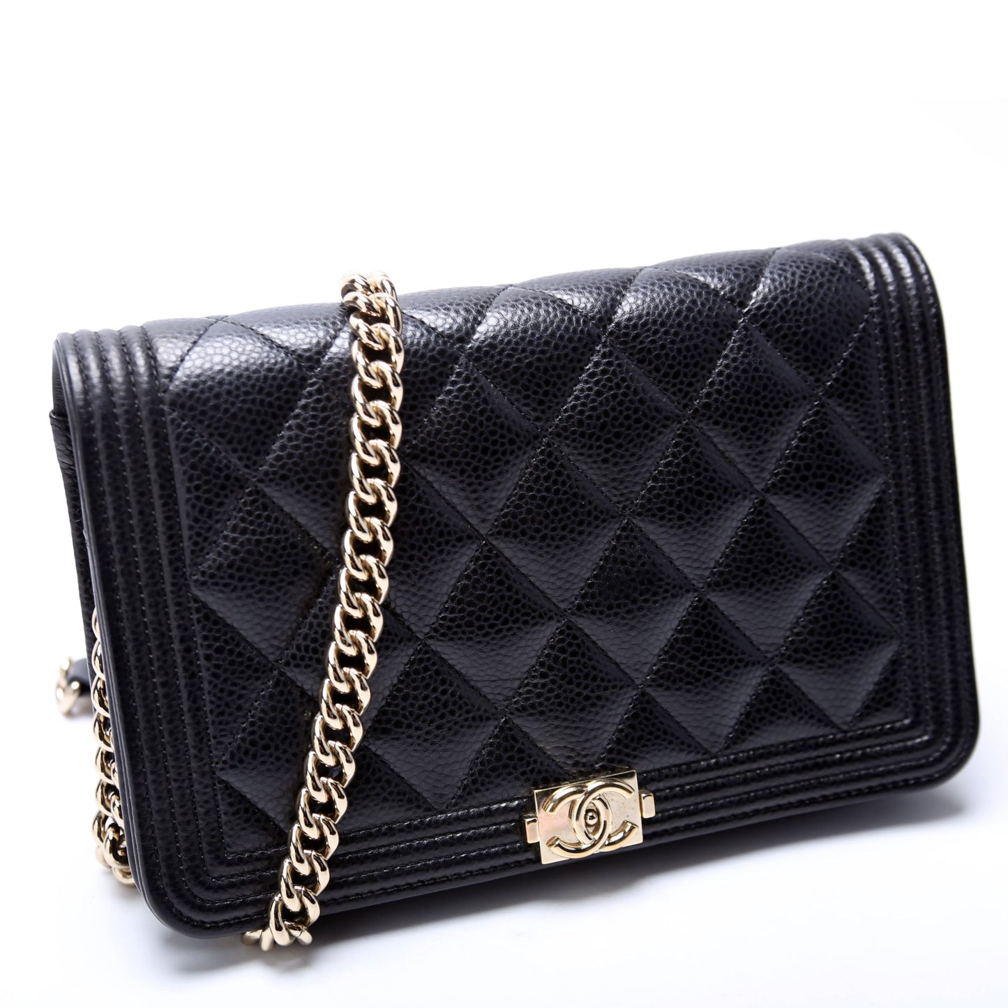 Chanel Wallet on Chain Boy Caviar Bag