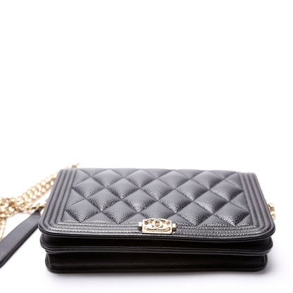 Chanel Wallet on Chain Boy Caviar Bag