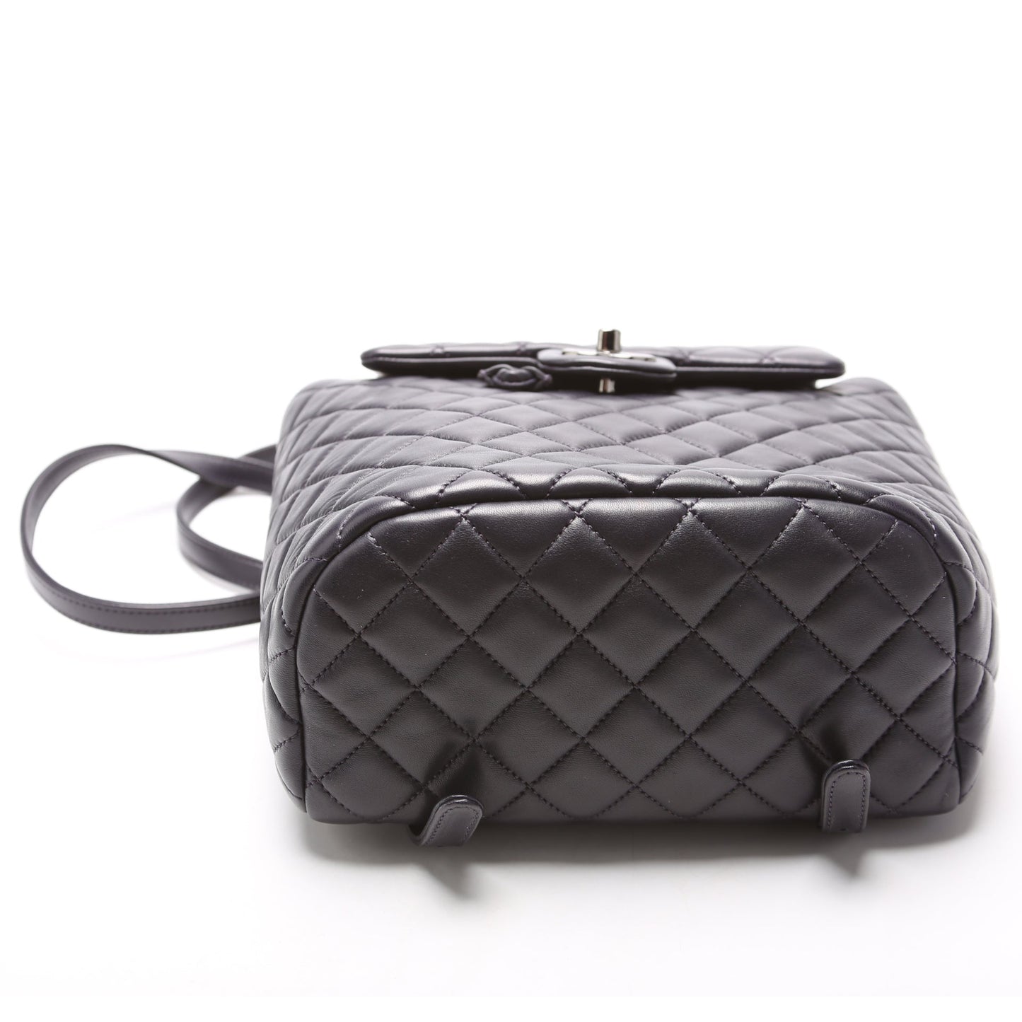 Chanel Urban Spirit Backpack Small Lambskin Navy Bag