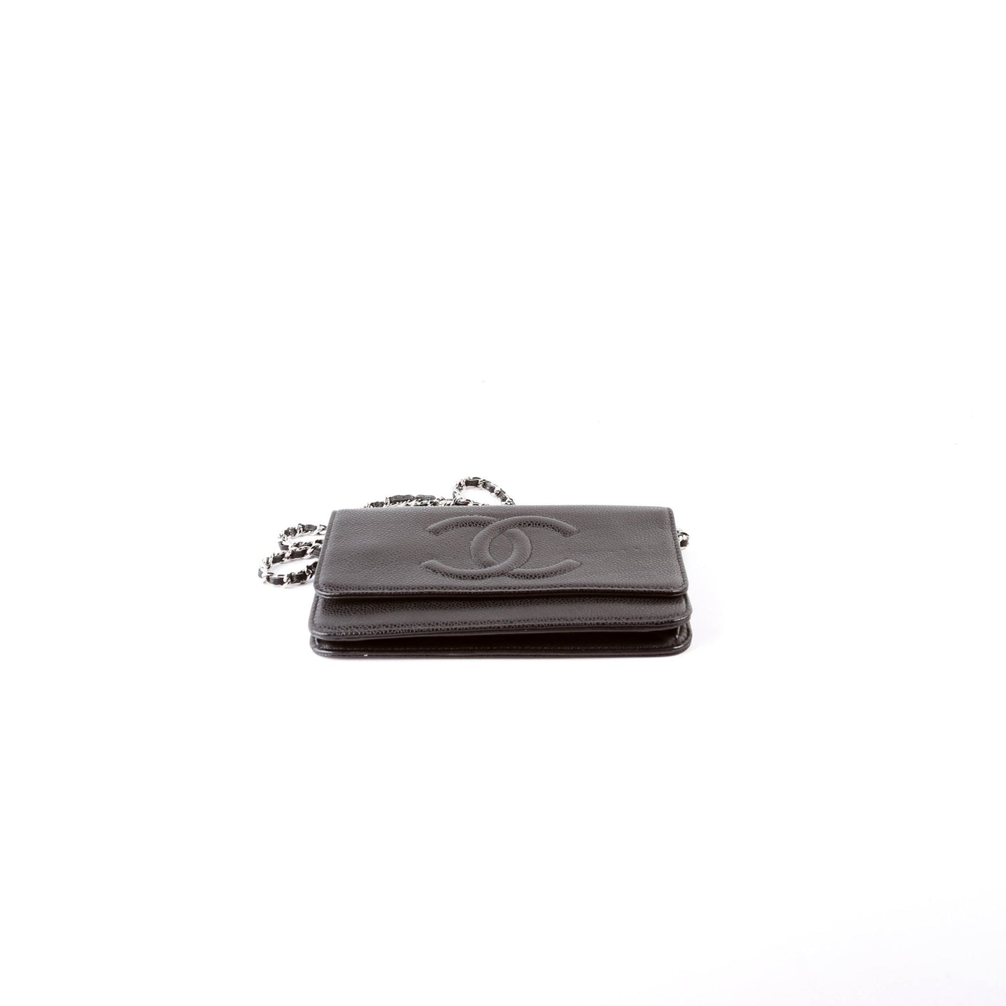 Chanel WOC Timeless CC Caviar 18M Black Bag