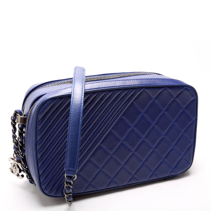 Chanel Coco Boy Small Camera Quilted Lambskin 20M Bag
