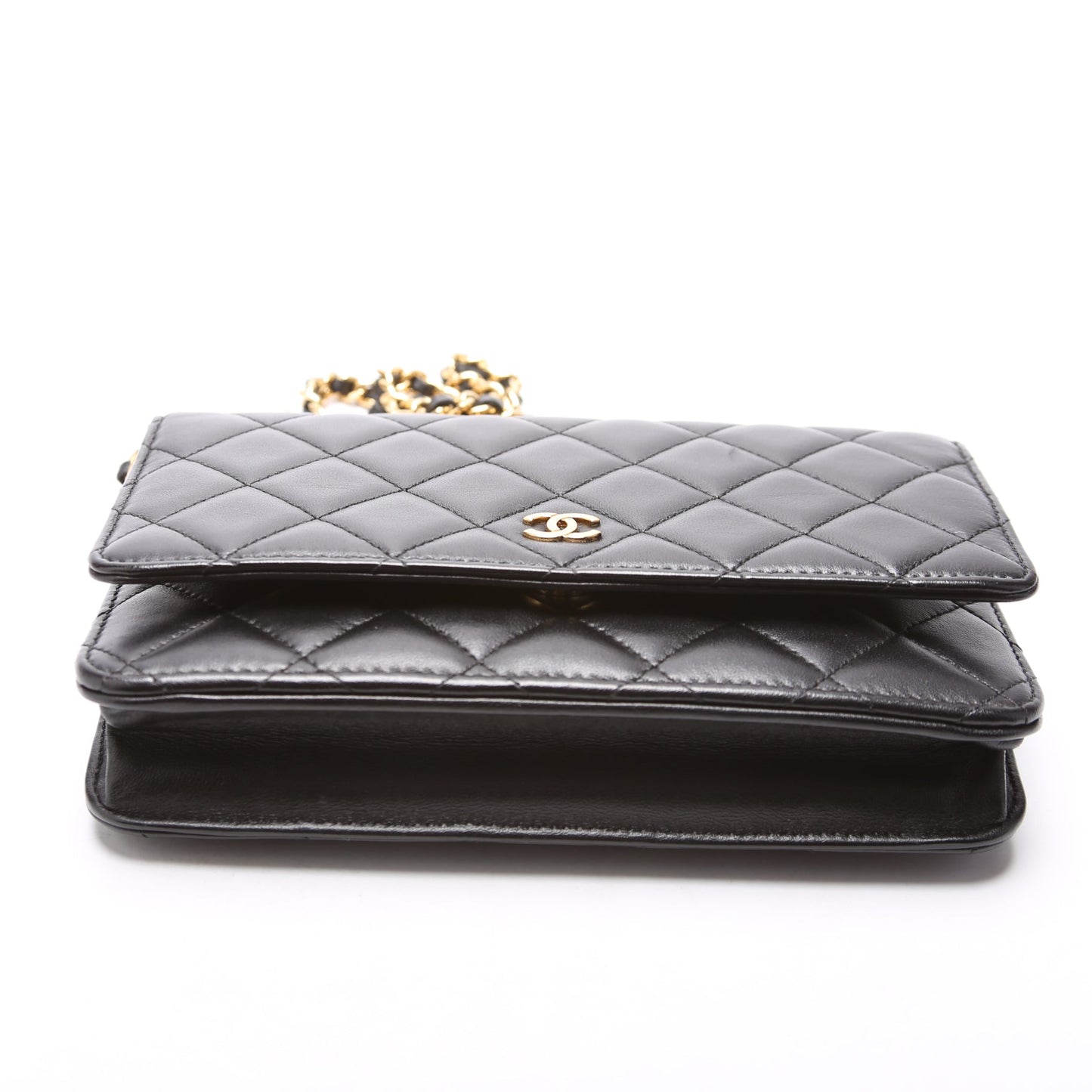 Chanel WOC Classic Quilted Lambskin Black Bag
