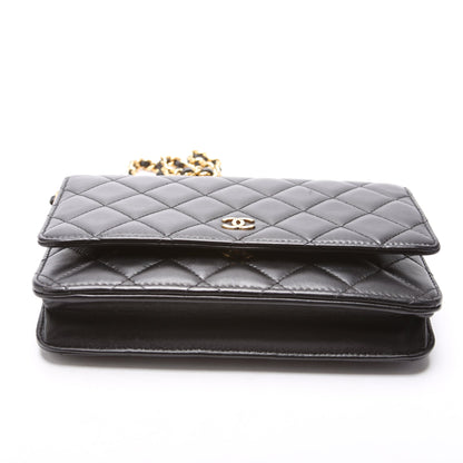 Chanel WOC Classic Quilted Lambskin Black Bag