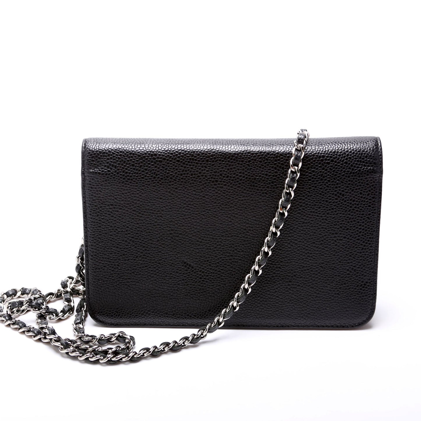 Chanel Wallet On Chain Timeless CC Caviar Black Bag