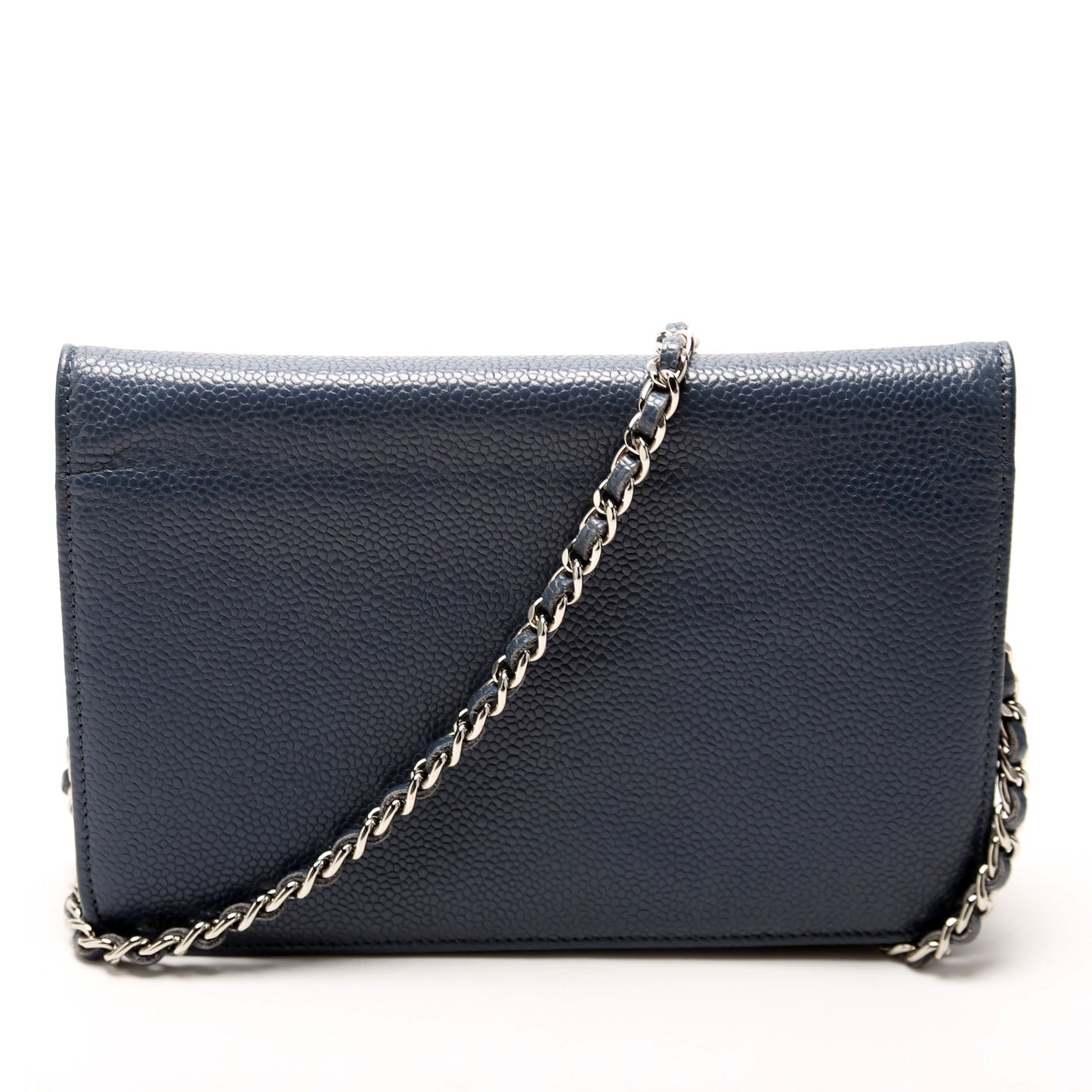 Chanel Wallet On Chain Timeless CC Caviar Navy Bag