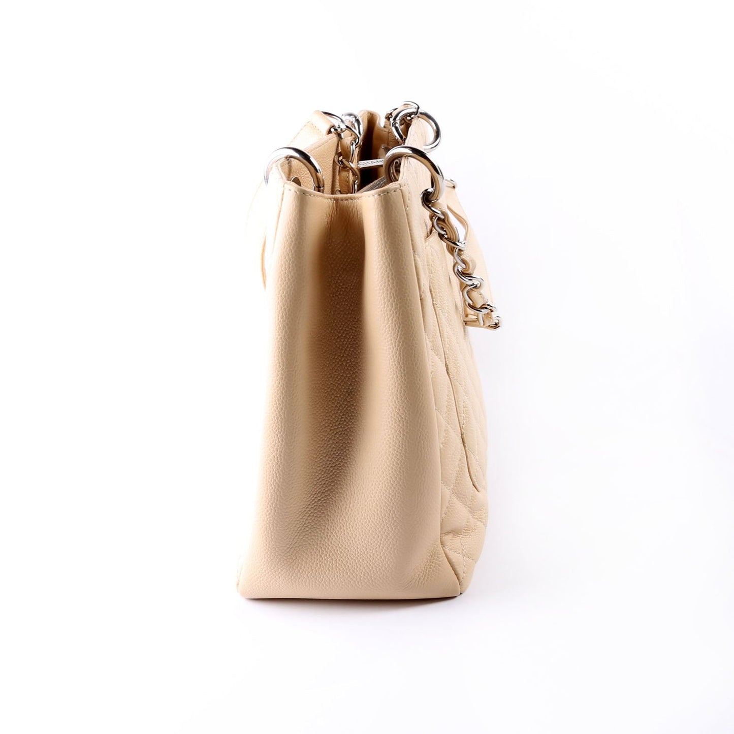 Chanel Grand Shopping Tote Caviar Beige Bag
