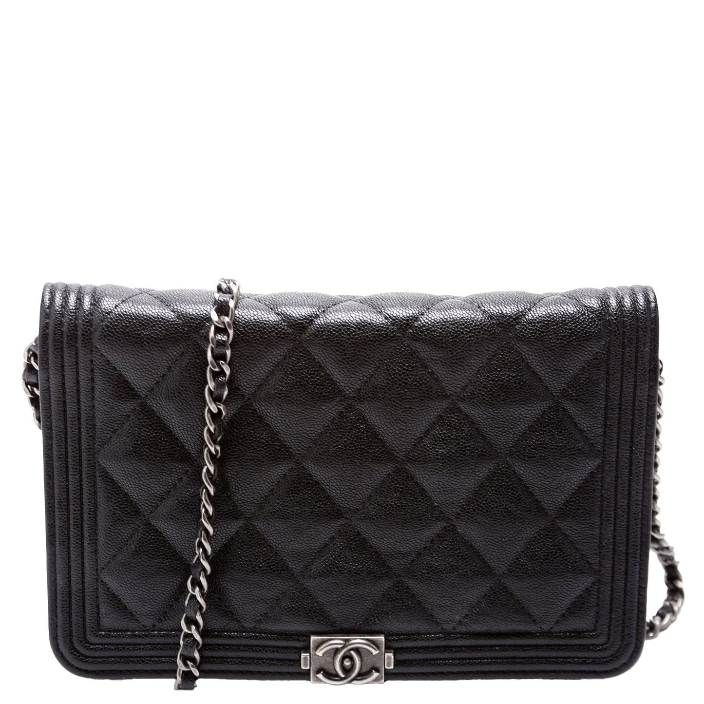 Chanel WOC Boy Caviar Black Bag