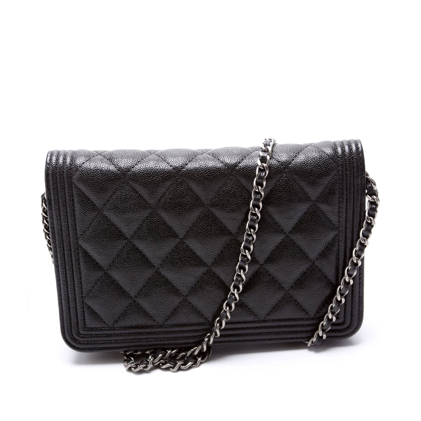 Chanel WOC Boy Caviar Black Bag