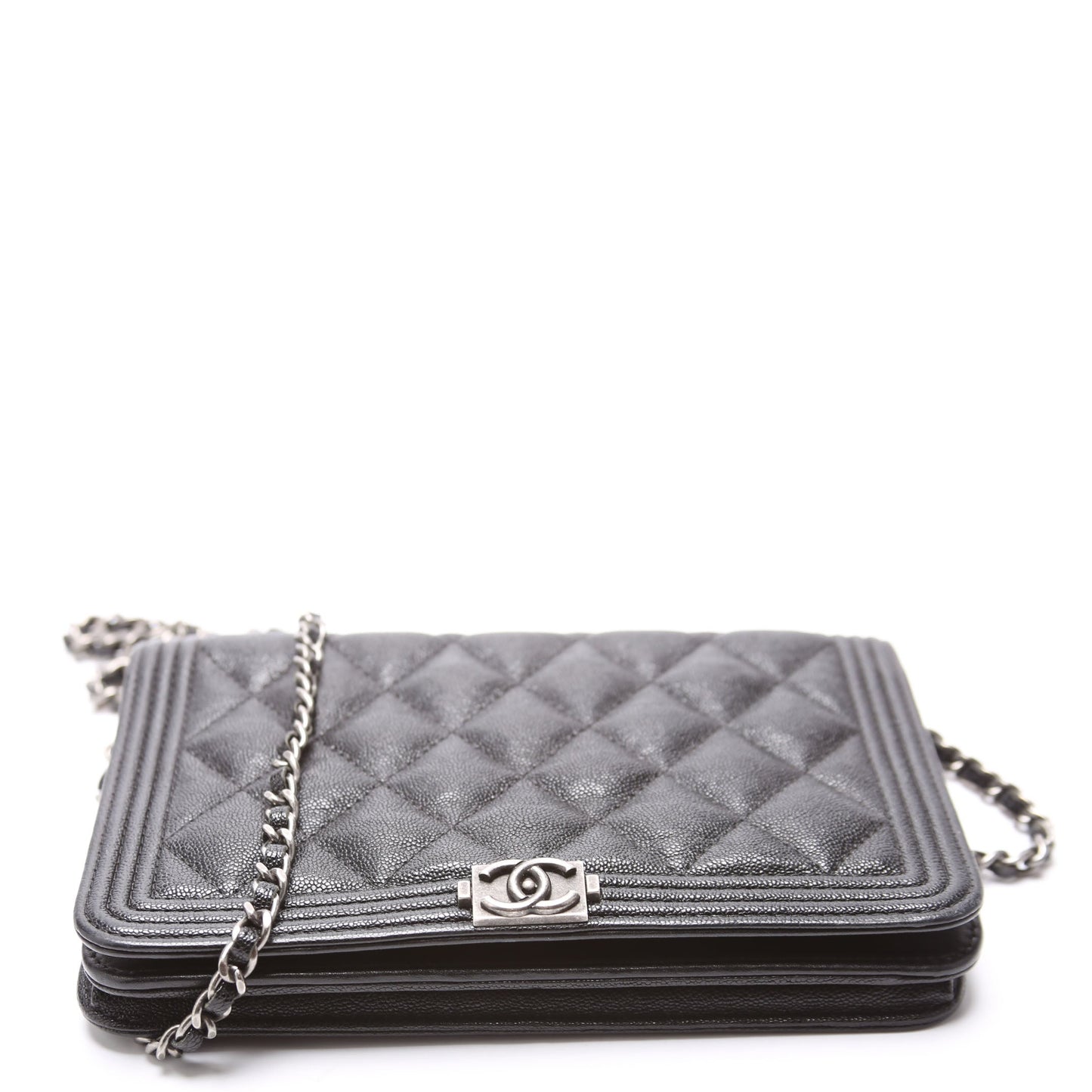 Chanel WOC Boy Caviar Black Bag