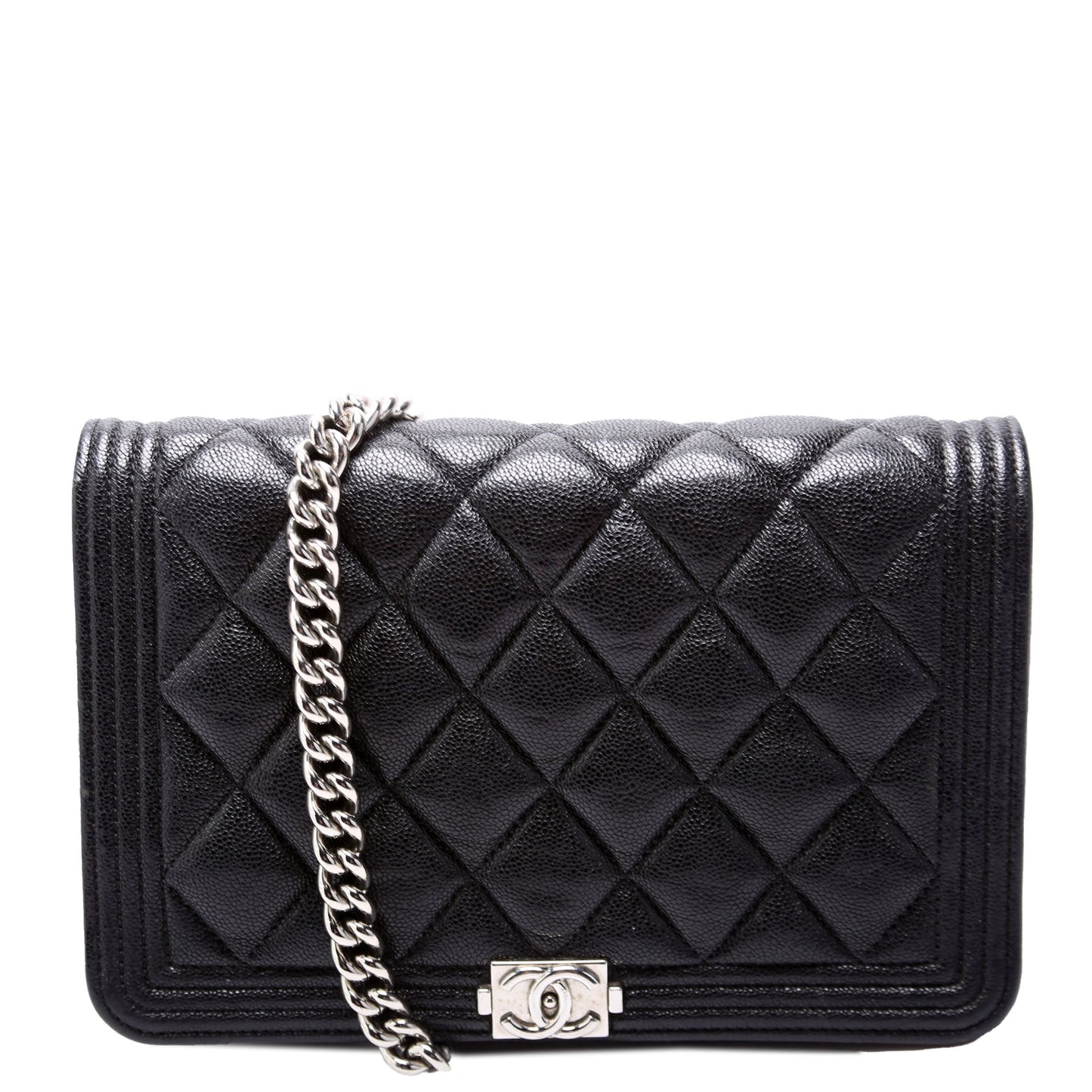 Chanel WOC Boy Caviar Black Bag