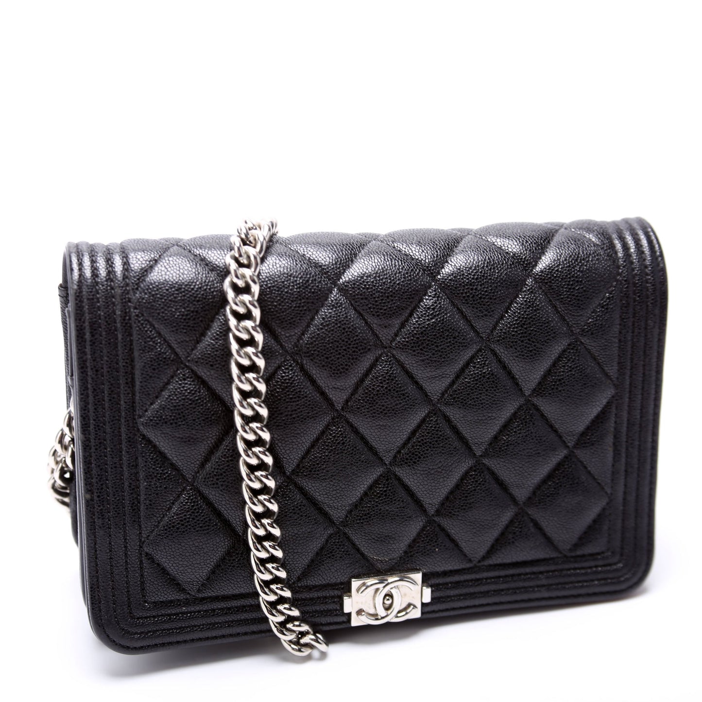 Chanel WOC Boy Caviar Black Bag