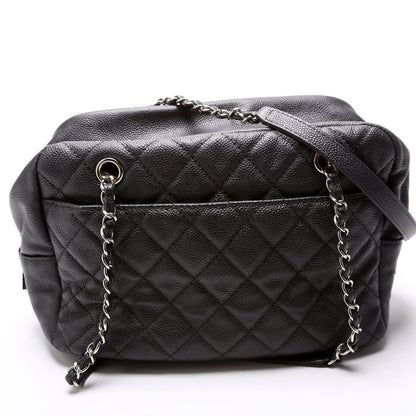 Chanel CC Camera Case Flap Caviar 20M Black Bag