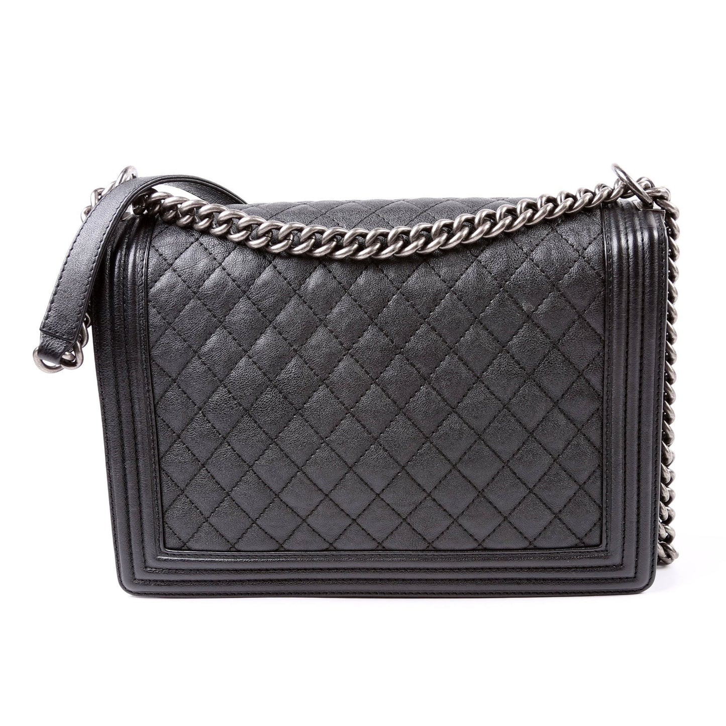 Chanel Boy Flap Large Caviar 18M Black Bag