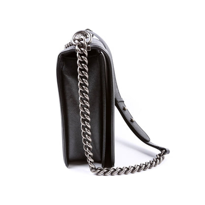 Chanel Boy Flap Large Caviar 18M Black Bag