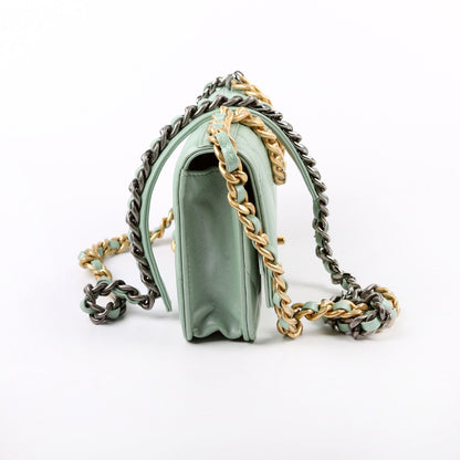Chanel 19 WOC Quilted Lambksin RFID Bag