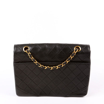 Chanel CC Flap Shoulder Quilted Lambskin Vintage 0M Bag