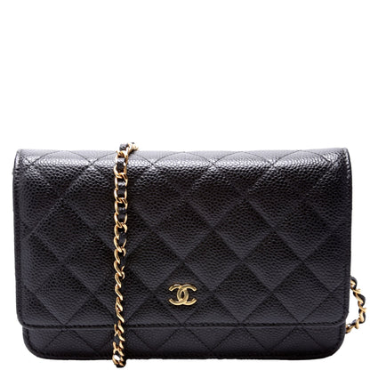 Chanel WOC Classic Quilted Caviar RFID Bag