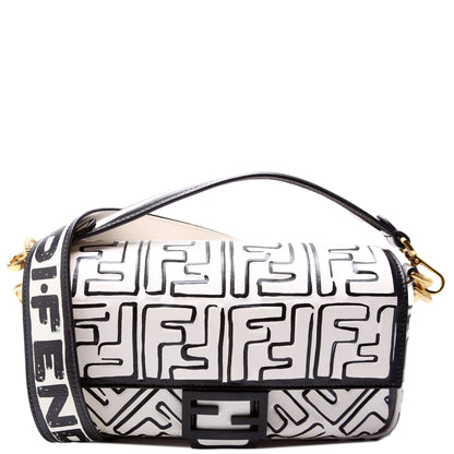 Fendi 8BR600 X Joshua Videsuette Black/White Bag