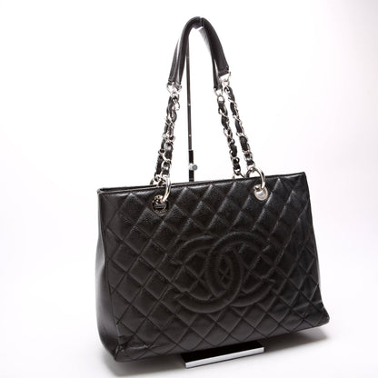 Chanel Grand Shopping Tote Caviar Black Bag