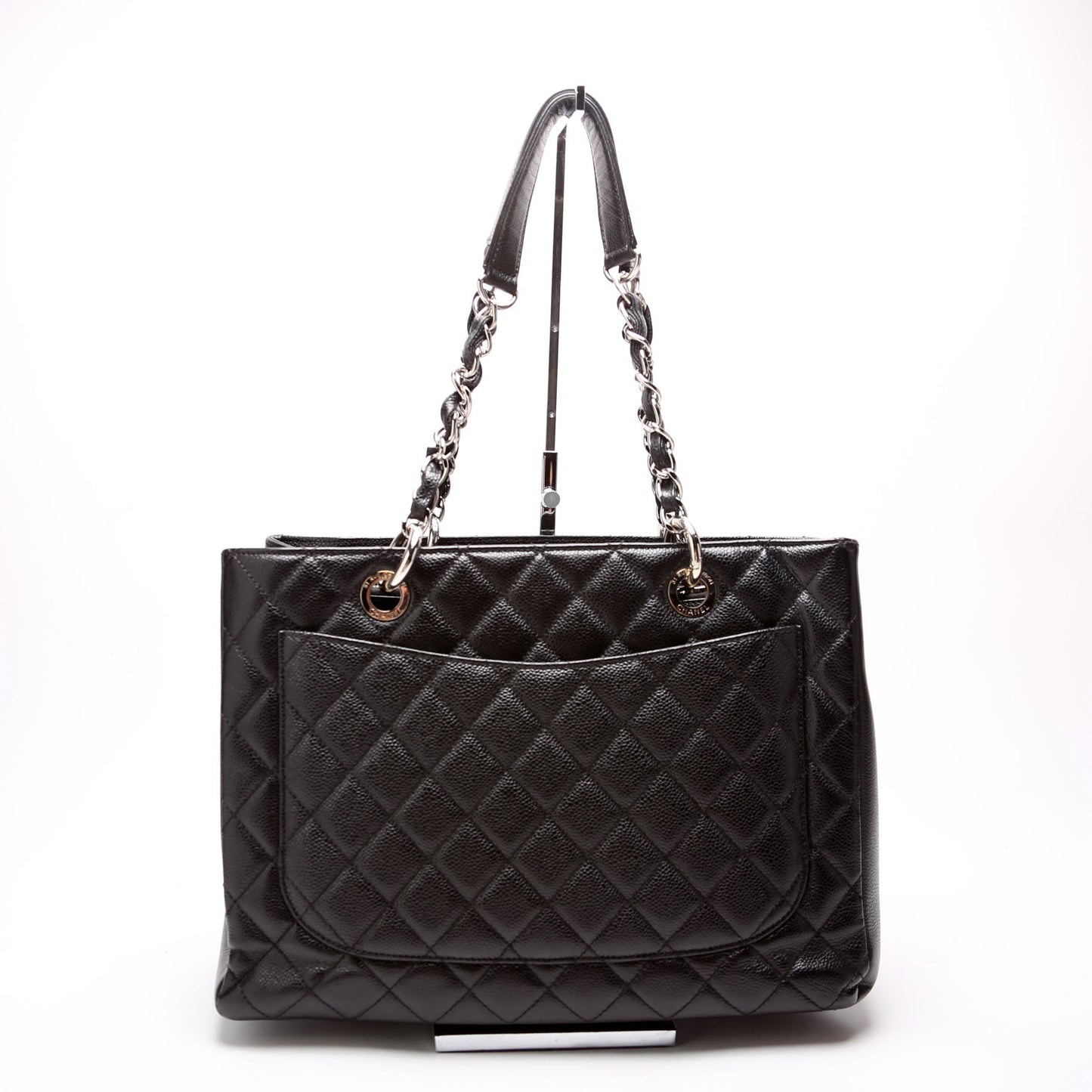 Chanel Grand Shopping Tote Caviar Black Bag