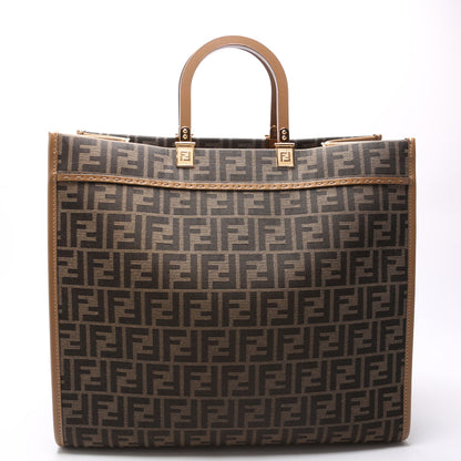 Fendi 8BH372 FF Jacquard Sunshine Shopper Large Bag