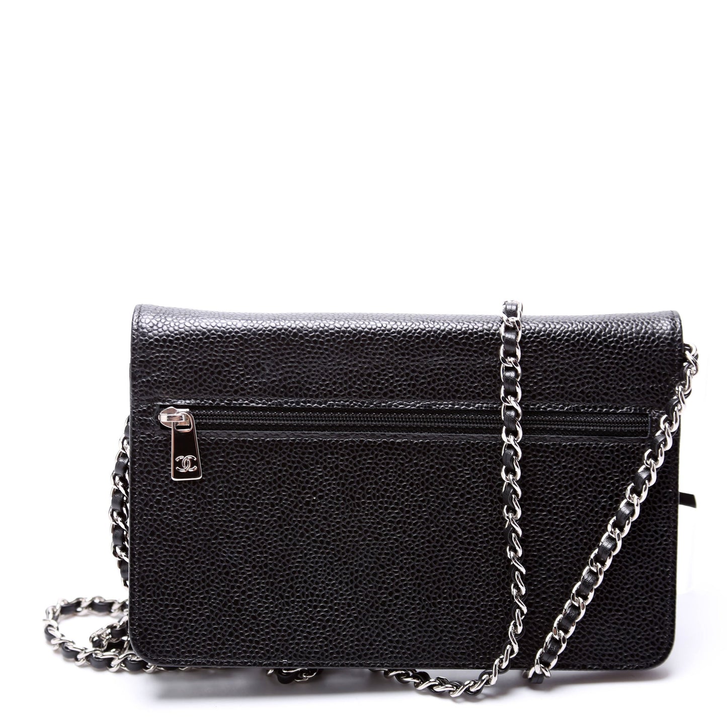 Chanel WOC Timeless CC Caviar Black Bag