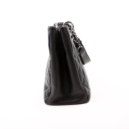 Chanel Grand Shopping Tote Caviar Black Bag