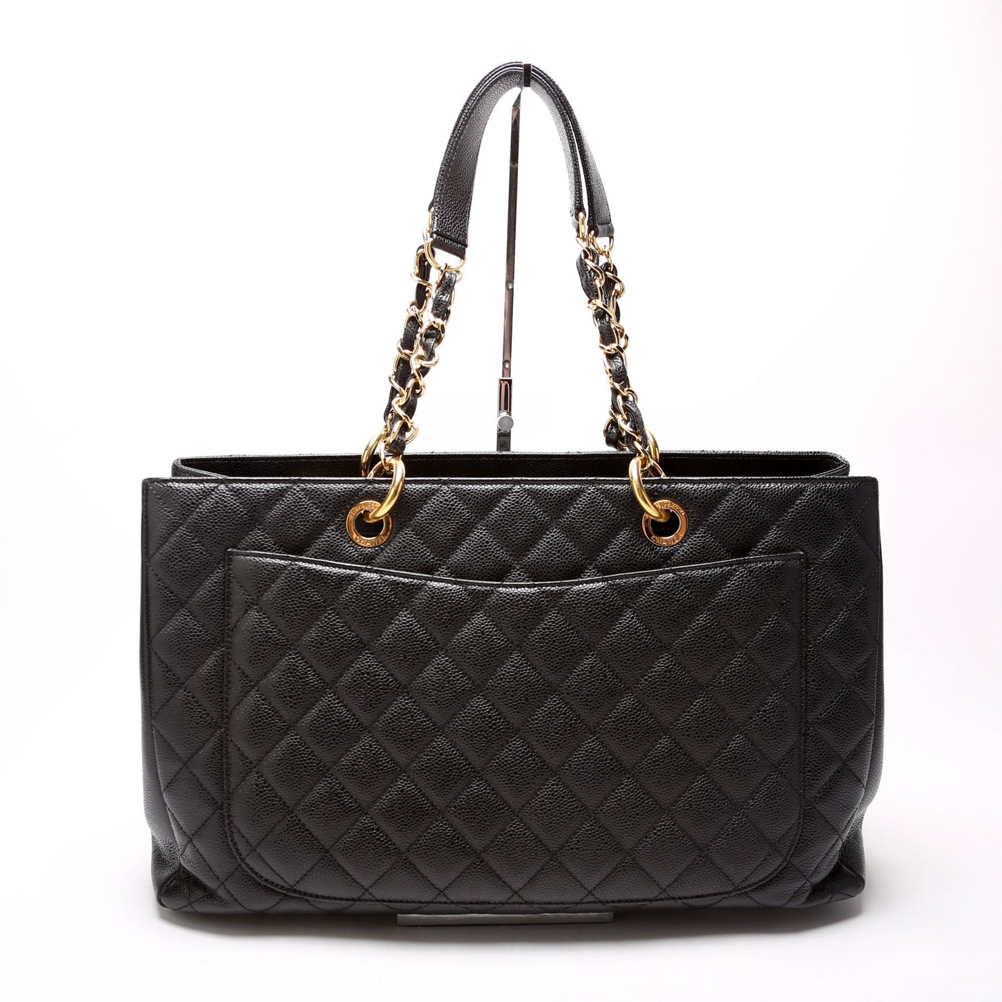 Chanel Grand Shopping Tote Extra Large Caviar Black Bag