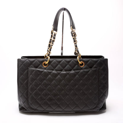 Chanel Grand Shopping Tote Extra Large Caviar Black Bag