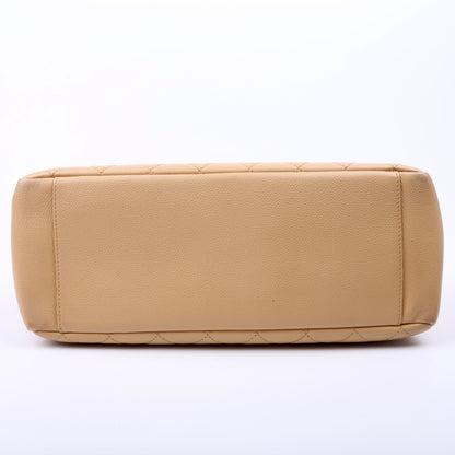 Chanel Grand Shopping Tote Caviar Tan Bag