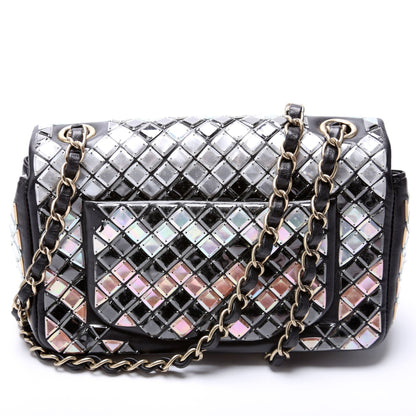 Chanel Mosaic Embossed Small Flap Lambskin 21M Multicolor Bag