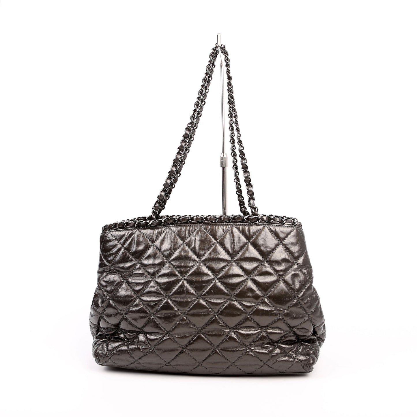 Chanel Chain Me Tote Small 14M Grey Bag