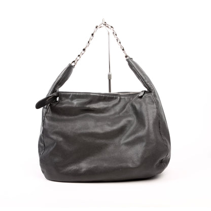 Chanel 31 Caviar Hobo Grey Bag