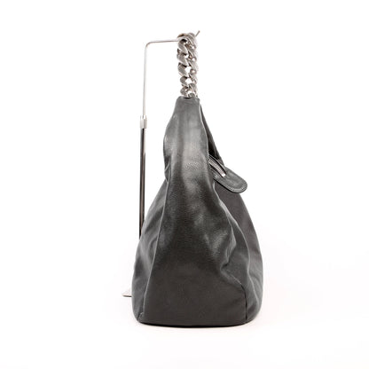 Chanel 31 Caviar Hobo Grey Bag