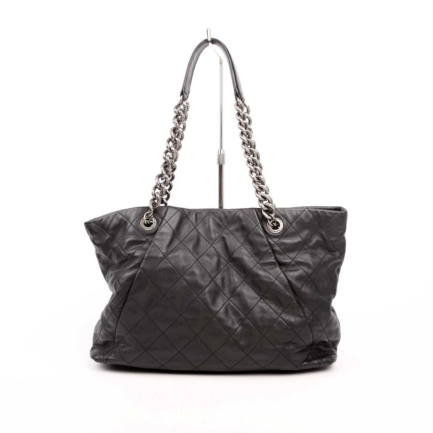 Chanel Coco Pleats Tote 16M Black Bag