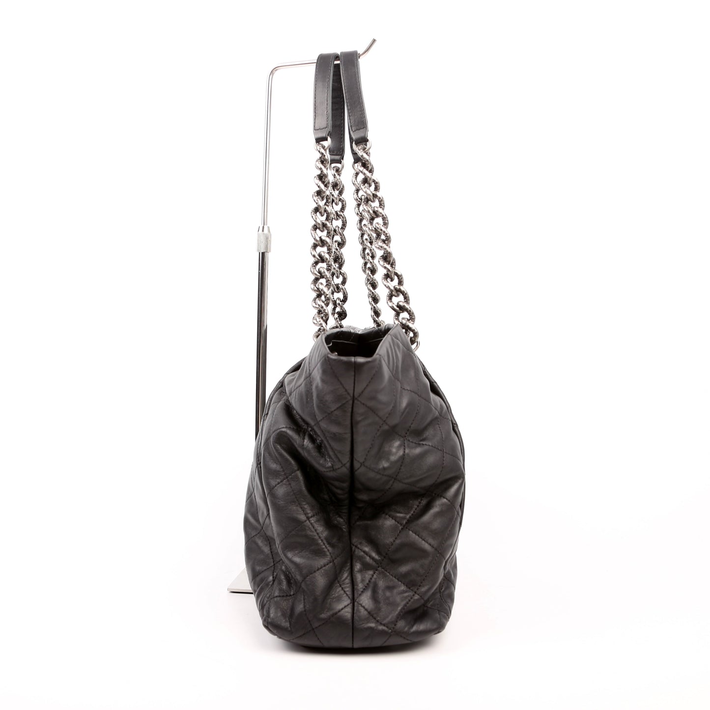 Chanel Coco Pleats Tote 16M Black Bag