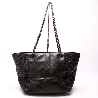 Chanel Coco Bangle Calfskin Tote Black Bag