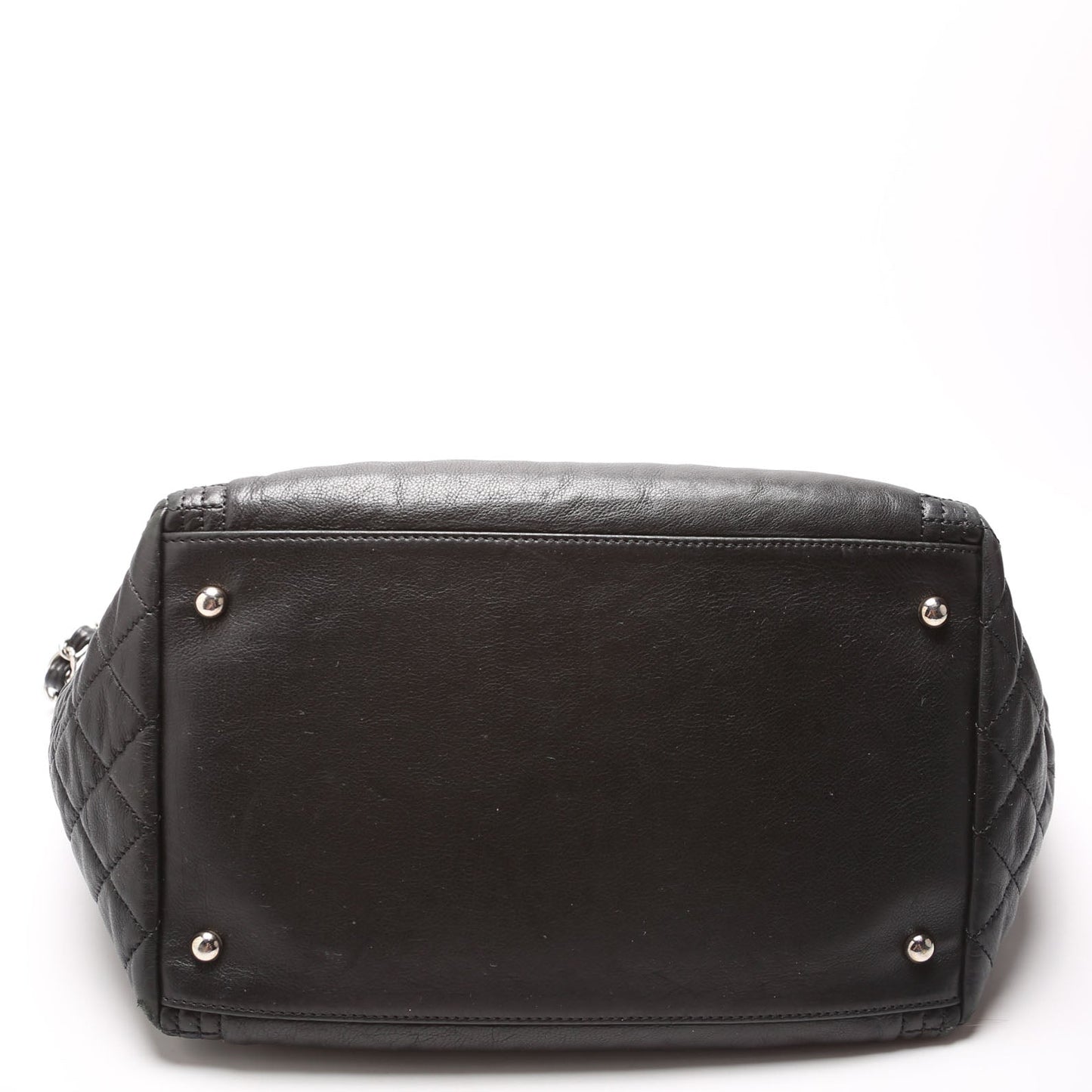 Chanel Coco Bangle Calfskin Tote Black Bag