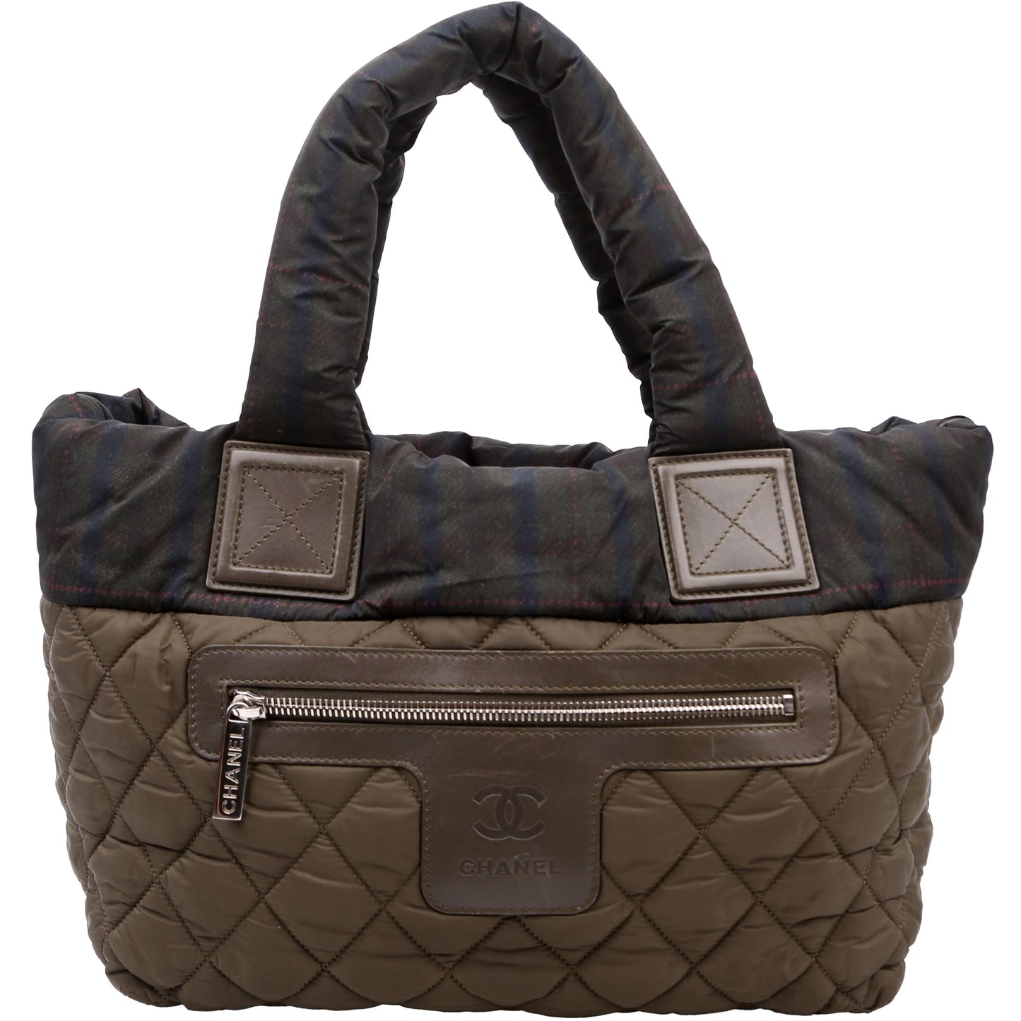 Chanel Coco Cocoon Nylon Small Green Bag