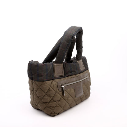 Chanel Coco Cocoon Nylon Small Green Bag