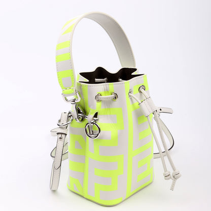 Fendi x Marc Jacobs Mon Tresor Mini Bucket Leather 8BS010 Yellow Bag