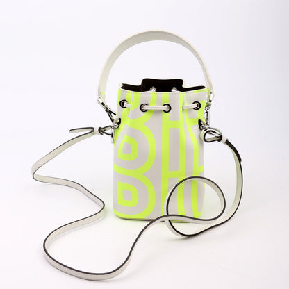 Fendi x Marc Jacobs Mon Tresor Mini Bucket Leather 8BS010 Yellow Bag