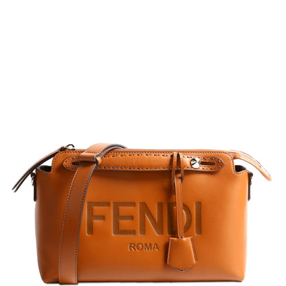 Fendi By The The Way Boston Medium Brown Bag