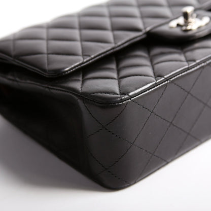 Chanel Classic Flap Medium Lambskin 17-20M Black Bag
