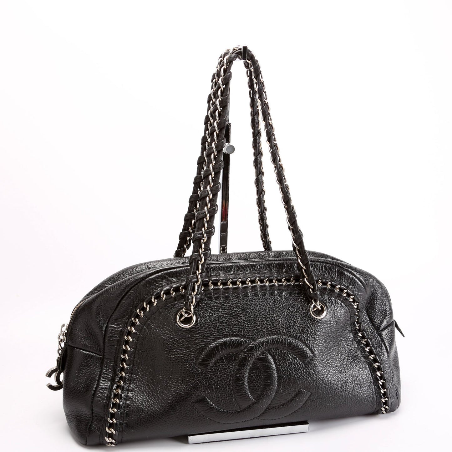 Chanel Chain Around Bowler Black Bag