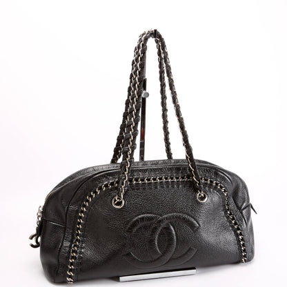 Chanel Chain Around Bowler Black Bag