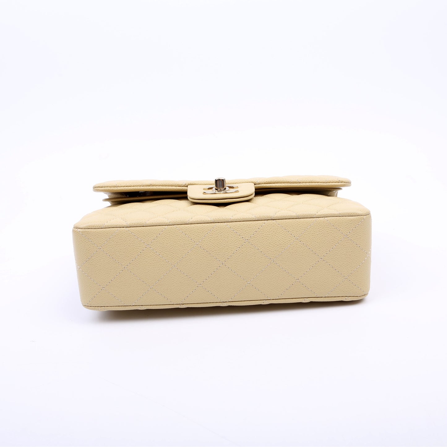 Chanel Classic Flap Small Caviar Neutral Bag
