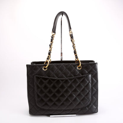 Chanel Grand Shopping Tote Caviar Black Bag